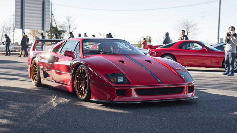 Never too far from a F40 in Japan